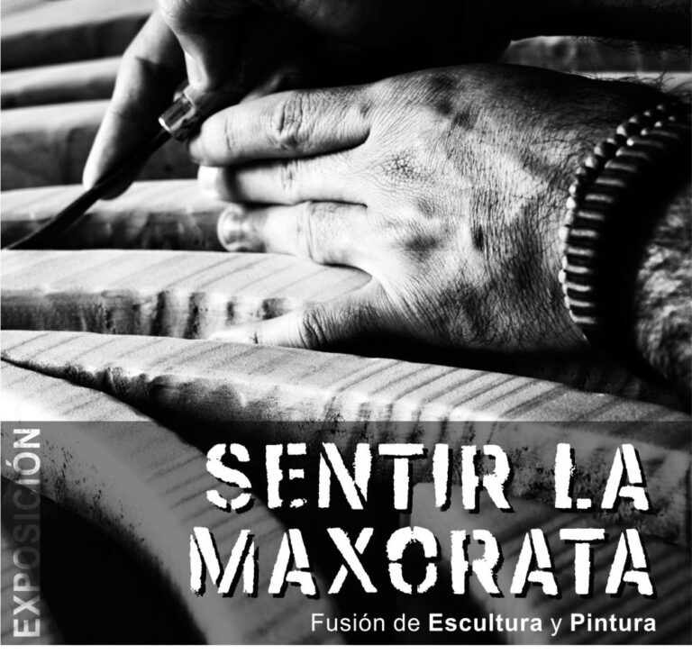 Cartel Expo Sentir Maxorata la Oliva