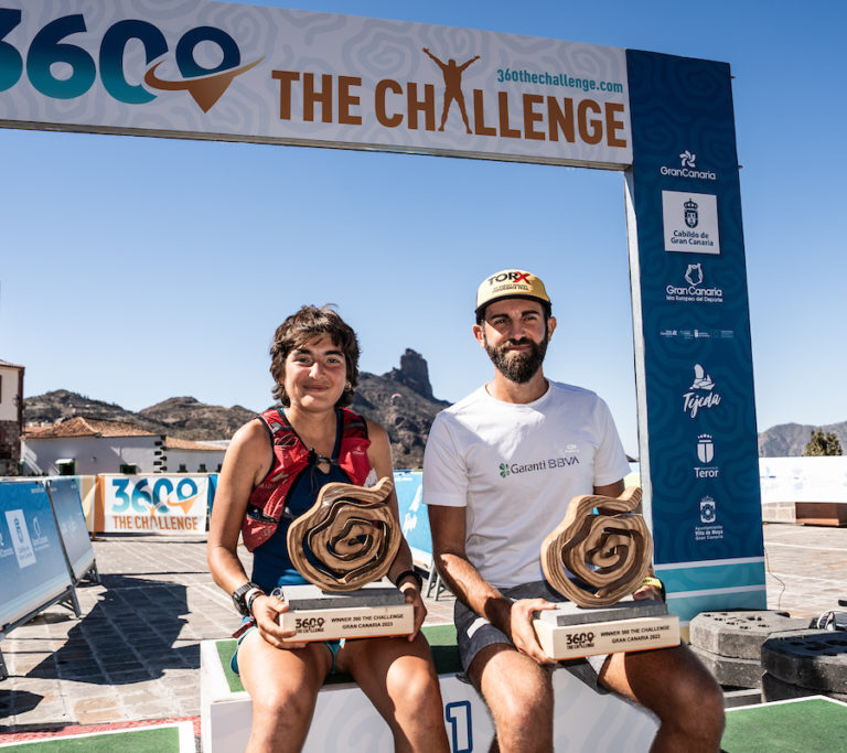 Claire Bannwarth y Claudiu Beletoiu, ganadores de la 360º 2023 ©iancorless