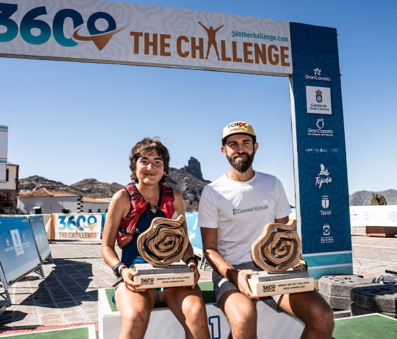 Claire Bannwarth y Claudiu Beletoiu, ganadores de la 360º 2023 ©iancorless